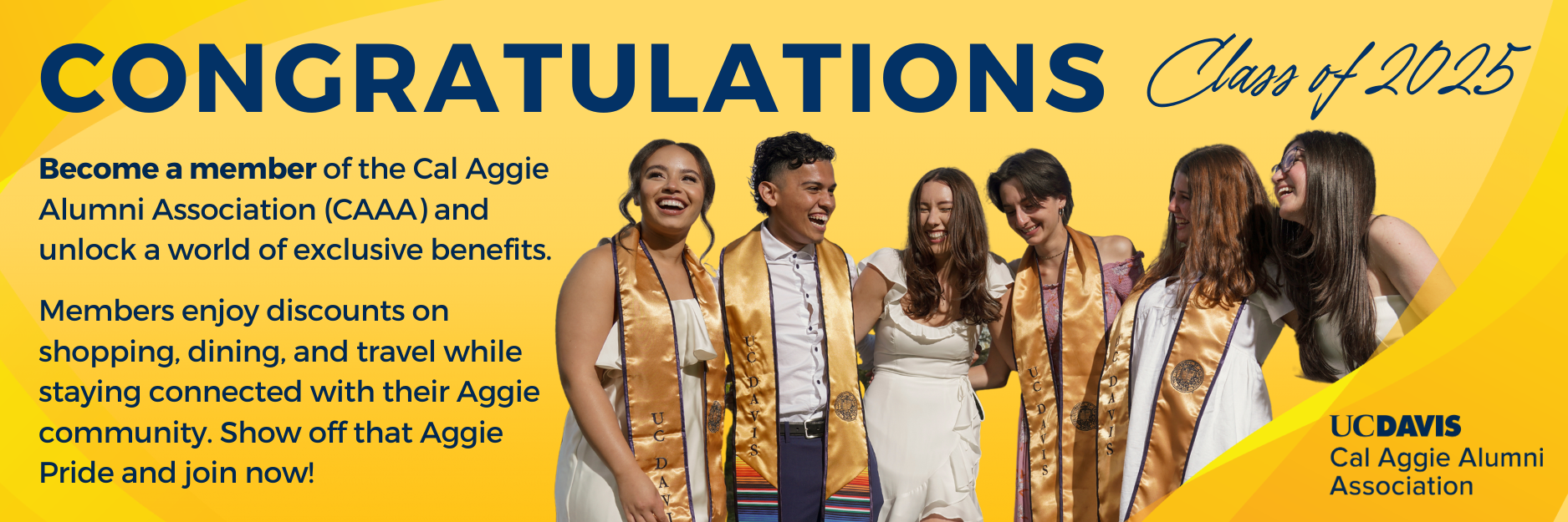 Become a member of the Cal Aggie Alumni Association!
